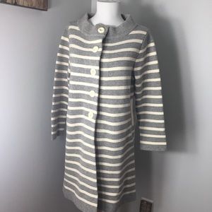 J.Crew  wool & cashmere blend coat cardigan